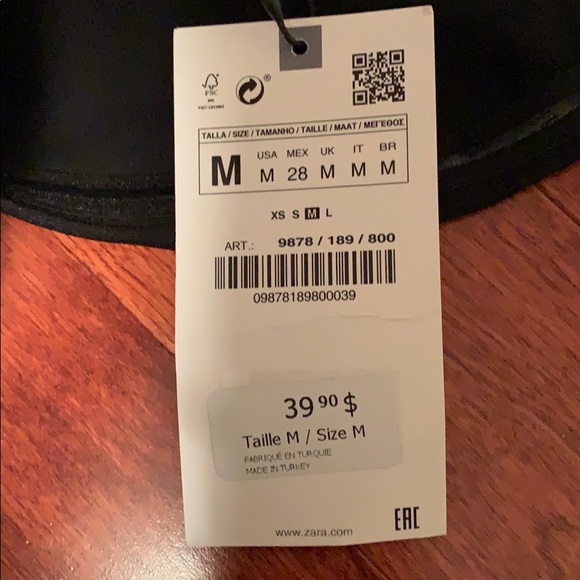 Zara strapless ruched top - Picture 5 of 5